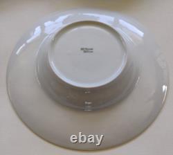 Guy Degrenne Boreal Satin Fine French Porcelain Rim Soup Bowls Set Of 4