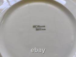 Guy Degrenne Boreal Satin Fine French Porcelain Rim Soup Bowls Set Of 4