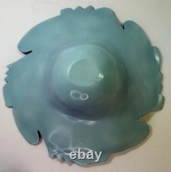 Harris-Cies abstract art pottery bowl 16 Signed/1997