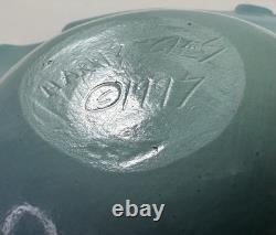Harris-Cies abstract art pottery bowl 16 Signed/1997