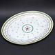 Haviland Limoges Vieux Paris Green Vert Oval Platter 13.78 in L With Well