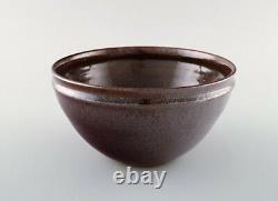 Helle Alpass (1932-2000). Bowl of glazed stoneware, 1960/70s