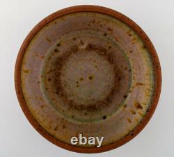 Helle Alpass (1932-2000). Large bowl of glazed stoneware, 1960/70s