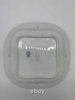 Herend Hvngary BLUE GARLAND (PBG) 1181 Large Square Serving Bowl. Excellent