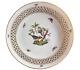 Herend Rothschild Bird Reticulated 9.75 Serving Bowl 7501/RO Mint Rare
