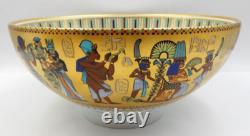 Homage To Tutankhamen Kaiser 24k Porcelain Bowl Gerhard Fuetterer, #581 Of 5000 Homage To Tutankhamen Kaiser 24k Porcelain Bowl Gerhard Fuetterer, #581 Of 5000