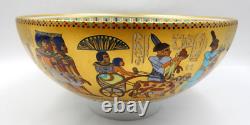 Homage To Tutankhamen Kaiser 24k Porcelain Bowl Gerhard Fuetterer, #581 Of 5000 Homage To Tutankhamen Kaiser 24k Porcelain Bowl Gerhard Fuetterer, #581 Of 5000