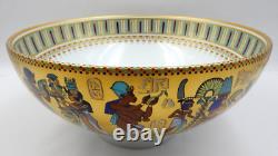 Homage To Tutankhamen Kaiser 24k Porcelain Bowl Gerhard Fuetterer, #581 Of 5000 Homage To Tutankhamen Kaiser 24k Porcelain Bowl Gerhard Fuetterer, #581 Of 5000