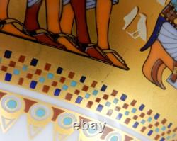 Homage To Tutankhamen Kaiser 24k Porcelain Bowl Gerhard Fuetterer, #581 Of 5000 Homage To Tutankhamen Kaiser 24k Porcelain Bowl Gerhard Fuetterer, #581 Of 5000