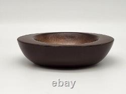 Howard Pierce Mid Century Modern Pottery Ceramic Ashtray / Bowl Speckled 6.25''W