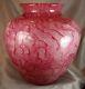 Huge Steuben Rose Cluthra Shape 2683 Vase