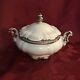 Hutschenreuther Sylvia Revere Covered Vegetable Dish Tureen white Platinum