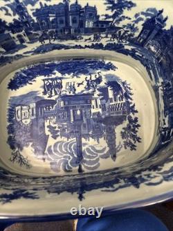 Incredible Victoria Ware Chinoiserie Porcelain Foot Bath Incredible Victoria Ware Chinoiserie Porcelain Foot Bath