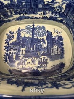 Incredible Victoria Ware Chinoiserie Porcelain Foot Bath Incredible Victoria Ware Chinoiserie Porcelain Foot Bath