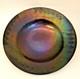 Iridescent Art Glass Bowl Lynn Latimer Signed Portland Or 15.5 Diameter Artisan