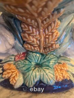 Italian Majolica Bowl With Elephants, Mid-20th Century, Victorian Styled