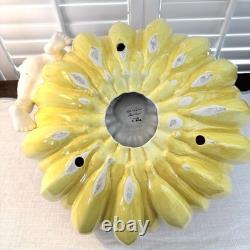 Italian Regency Style Chelsea House Port Royal Monkey / Banana Bowl Pottery