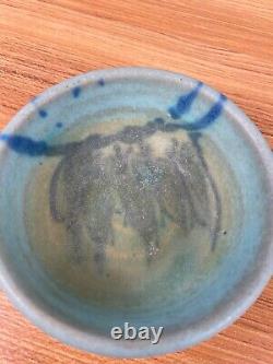 JT Abernathy Studio Pottery Ann Arbor 4.5 Diameter Bowl MCM Cranbrook Grotell