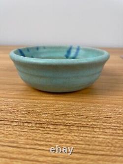JT Abernathy Studio Pottery Ann Arbor 4.5 Diameter Bowl MCM Cranbrook Grotell