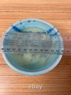 JT Abernathy Studio Pottery Ann Arbor 4.5 Diameter Bowl MCM Cranbrook Grotell