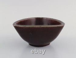 Jais Nielsen for Royal Copenhagen. Bowl in glazed ceramics