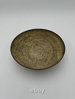 James Lovera Volcanic Glaze Pottery Bowl