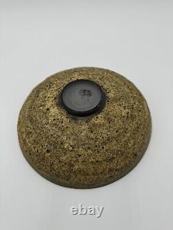 James Lovera Volcanic Glaze Pottery Bowl