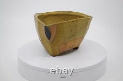 Jeff Oestreich Studio Pottery Deco Bowl 6 1/2 D