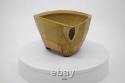 Jeff Oestreich Studio Pottery Deco Bowl 6 1/2 D