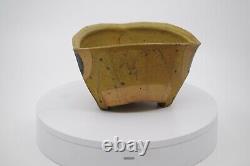 Jeff Oestreich Studio Pottery Deco Bowl 6 1/2 D