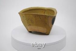 Jeff Oestreich Studio Pottery Deco Bowl 6 1/2 D