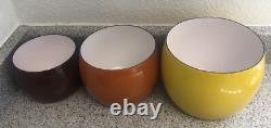 Jens Quistgaard DANSK Kobenstyle Bowl Set of 3 Multicolor France