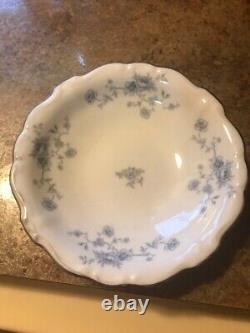 Johann Haviland Bavaria Blue Garland Soup Bowl Salad 7 1/2 Excellent Set of 5