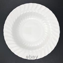 Johnson Brothers REGENCY White 8.5 Swirl Rim Soup Bowls (6)