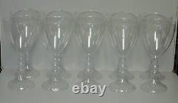 Juliska NAPA STYLE (NYC1) Water Goblets SET OF NINE