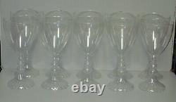 Juliska NAPA STYLE (NYC1) Water Goblets SET OF NINE