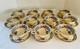 LENOX Vintage Ming Cream Soup Bowls with Liners- Set of 11