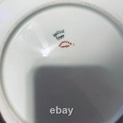 LIMOGES FRANCE GOLD RIM EDGE Haviland GOA France SET Of Twelve (12) Excellent