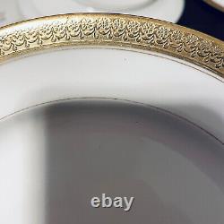 LIMOGES FRANCE GOLD RIM EDGE Haviland GOA France SET Of Twelve (12) Excellent