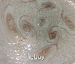 Large 16 Murano Fratelli Toso Art Glass Starry Night Bowl 1265