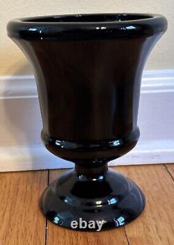 Large 16 Pc. Collection Of Antique & Vintage Black Amathyst Glass Must See
