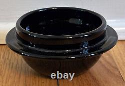 Large 16 Pc. Collection Of Antique & Vintage Black Amathyst Glass Must See