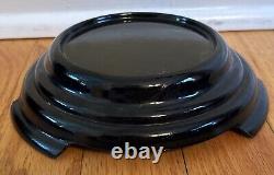 Large 16 Pc. Collection Of Antique & Vintage Black Amathyst Glass Must See