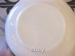 Large 4 Qt Vintage 1950's Pyrex Amish Butterprint Aqua Mixing Serving Bowl