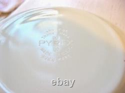 Large 4 Qt Vintage 1950's Pyrex Amish Butterprint Aqua Mixing Serving Bowl
