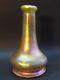 Large & Rare 9 Signed Steuben Iridized Gold Art Glass Torchiere Shade c. 1920