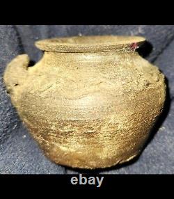 Late 1800s Turn Of The Century Tiny Art Pottery Bowl. Fantastic! George Ohr