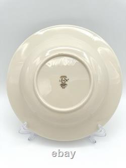 Lenox Solitaire Rim Soup/ Pasta Bowls 9, Set of 6