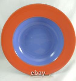 Lindt Stymeist COLORWAYS (2) Rim Soup/Pasta Bowls (2) Salad Plates