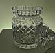 Lismore Blown Glass Biscuit Barrel & Lid Waterford Crystal Versatile Jar 6 1/2